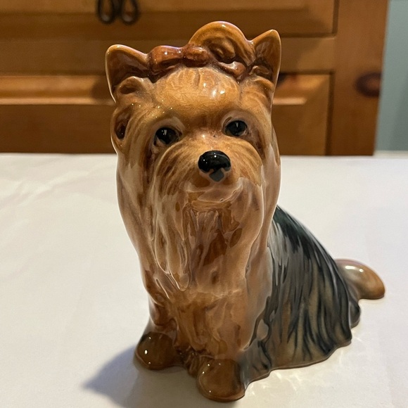 Vintage Sylvac Yorkshire Terrier Figurine 5027 Made in England - Picture 5 of 10